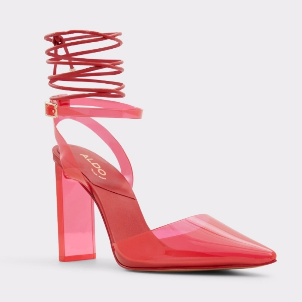 Aldo Delfina Strappy Heeled Shoe